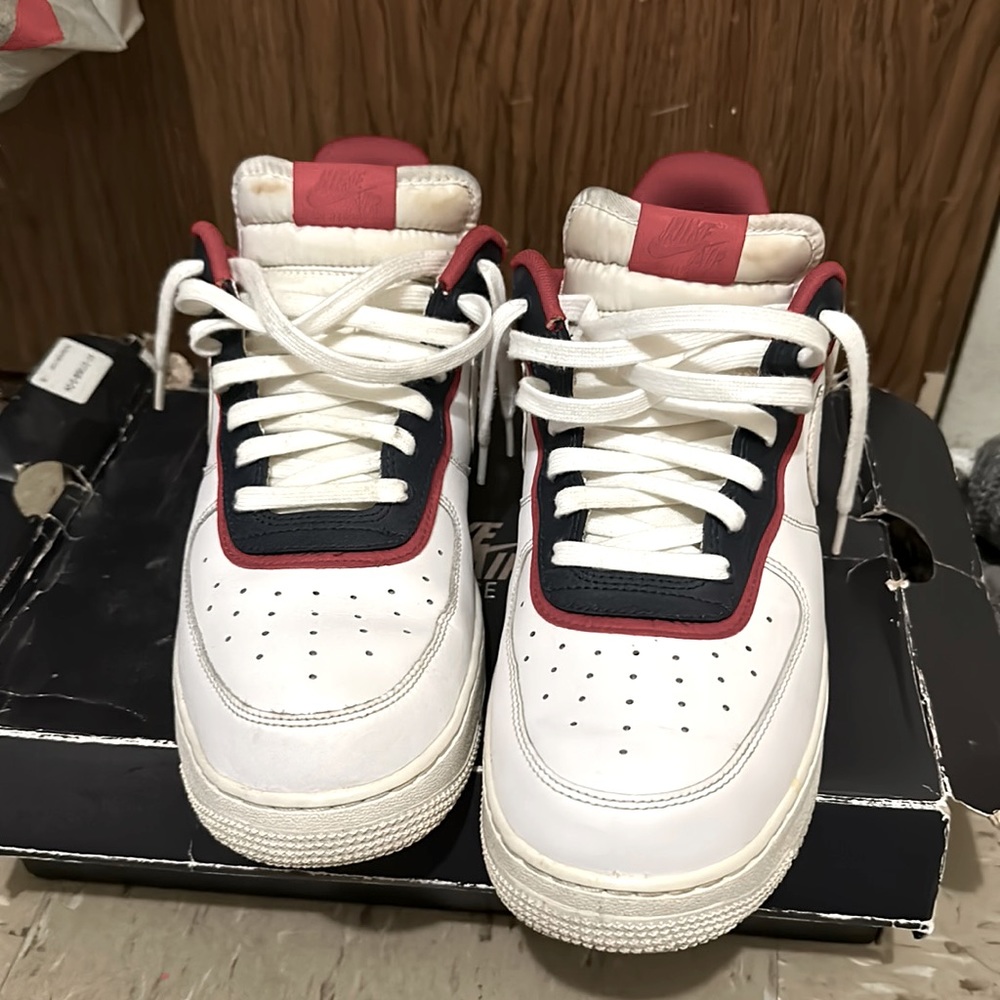 Air Force 1 ‘07 LV8 1 white-obsidian size 12 men’s